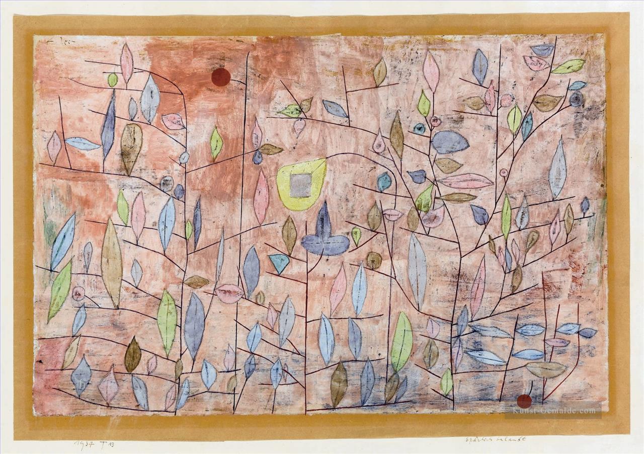 Spärliches Laub Paul Klee Ölgemälde